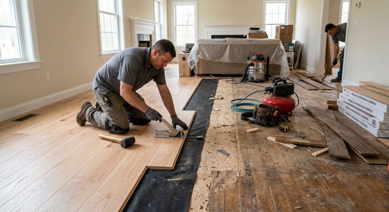 Wood Flooring Replacement in Milton, WA