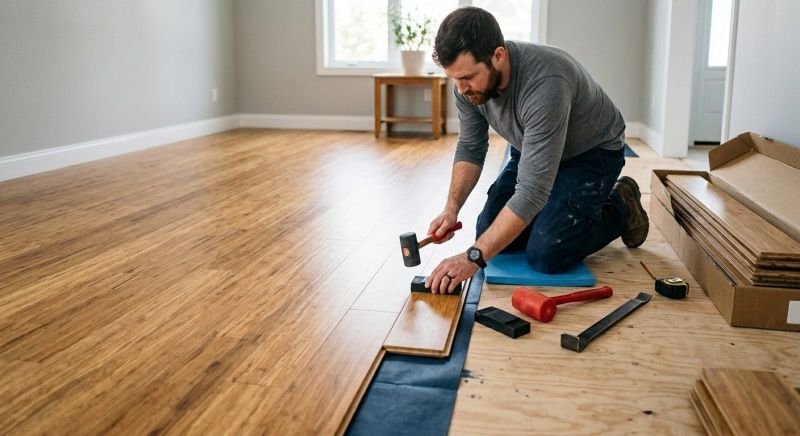 Bamboo Flooring Installation in Renton, WA