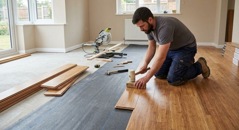 Bamboo Flooring Installation in Renton, WA