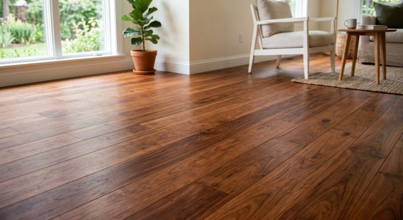 Cherry Floor Installation in Milton, WA