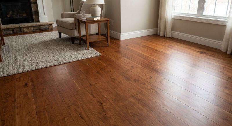 Cherry Floor Installation in Pierce County, WA
