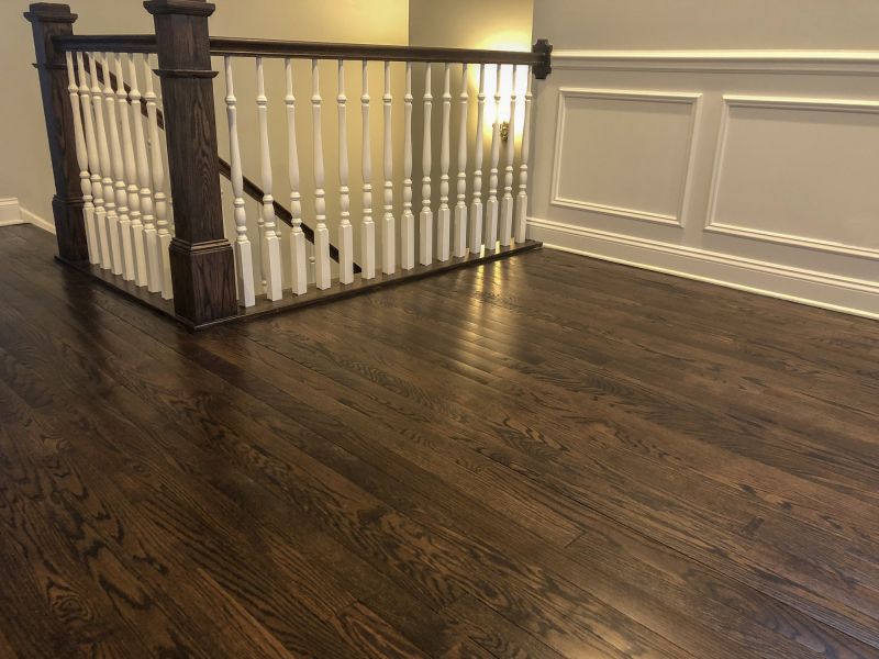 Dark Wood Floor Installation in Renton, WA