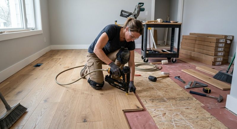 Hardwood Floor Installation in Black Diamond, WA