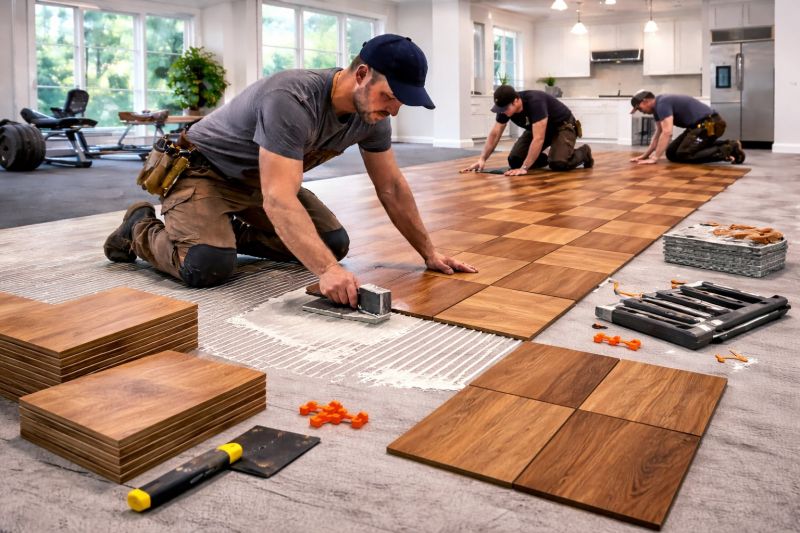 Hardwood Floor Installation in Gig Harbor, WA