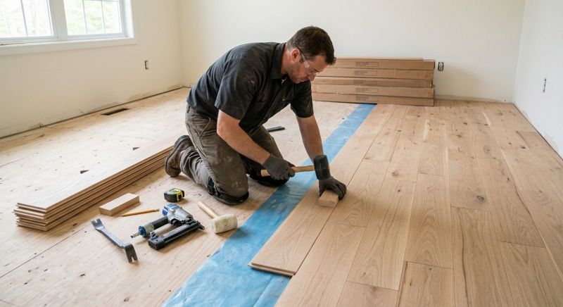 Hardwood Floor Installation in Kenmore, WA