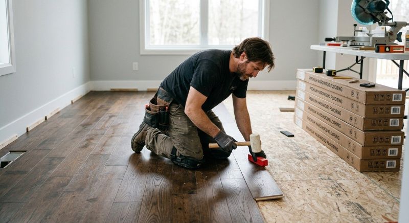 Hardwood Floor Installation in Sumner, WA