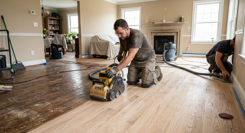 Hardwood Floor Renovation in Renton, WA