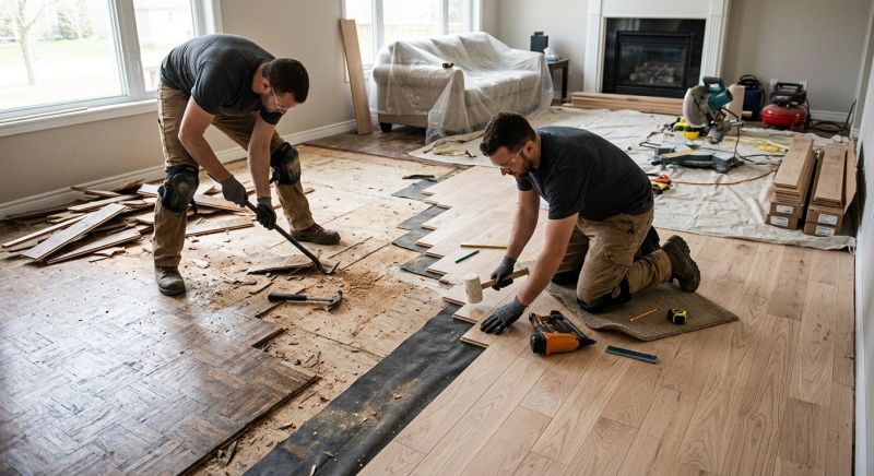 Hardwood Replacement in Olalla, WA