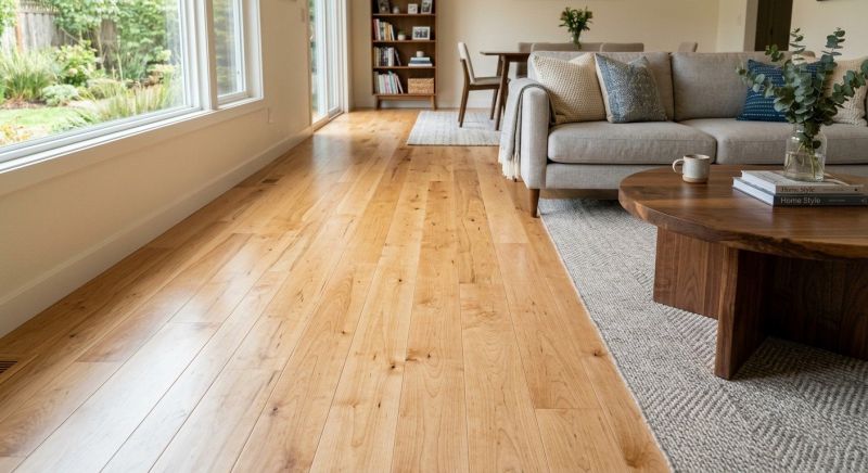Maple Flooring Installation in Kent, WA