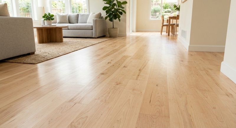 Maple Flooring Installation in Mercer Island, WA