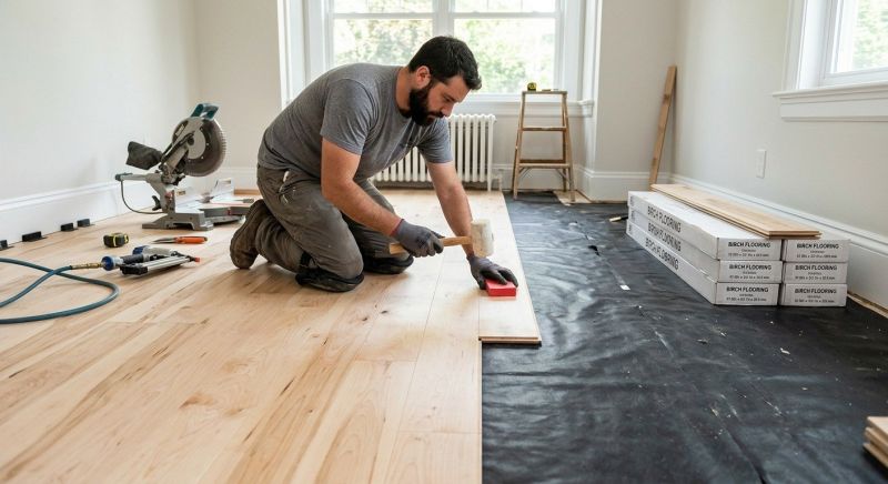 Maple Flooring Installation in Orting, WA