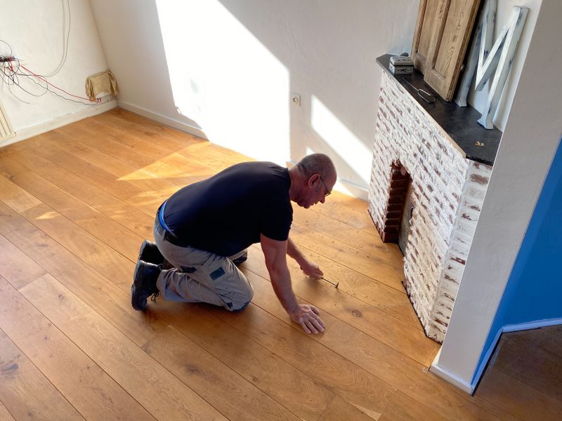 Pine Floor Installation in Renton, WA