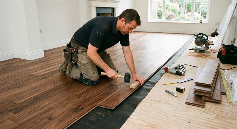 Walnut Flooring Installation in Renton, WA
