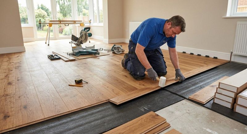 Wide Plank Floor Installation in Renton, WA
